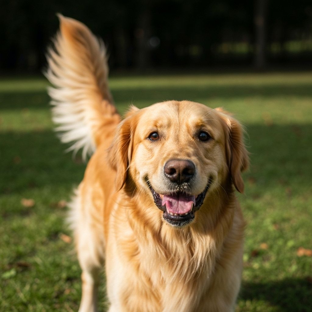 Happy dog